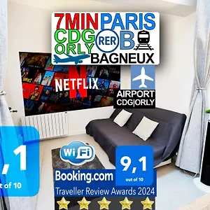 Bagneux Paris Rer B Confort Netflix Appartement